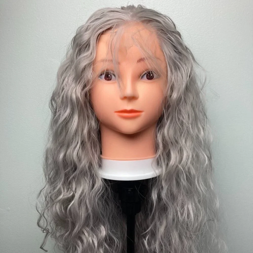 Gray Wig Grey Lace Front Wig
